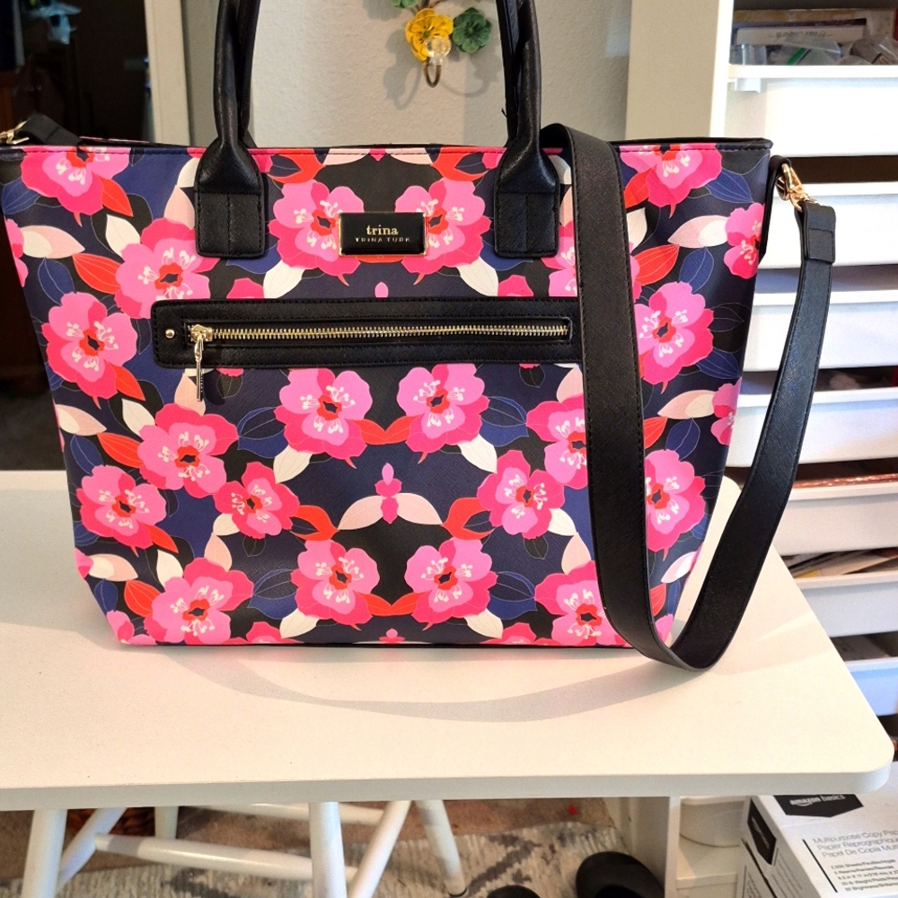 Trina Turk floral bag